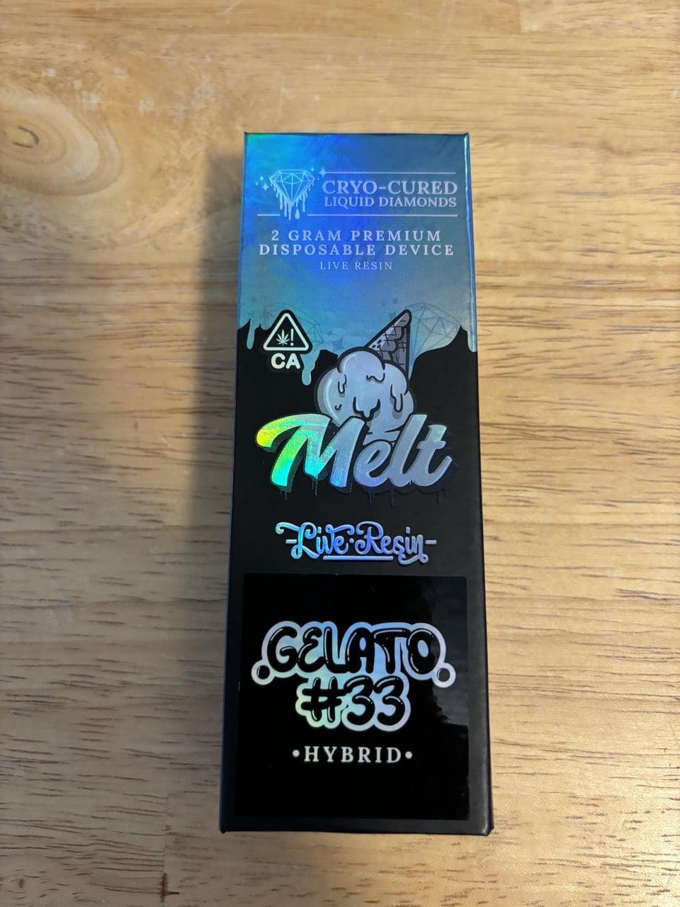 melt 2g disposable